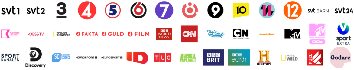 Telia 100/100 BB TV streaming Stor